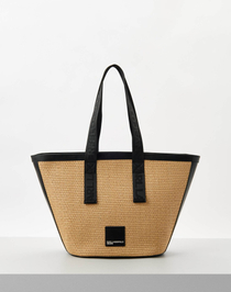 Сумка BOX LOGO RAFFIA