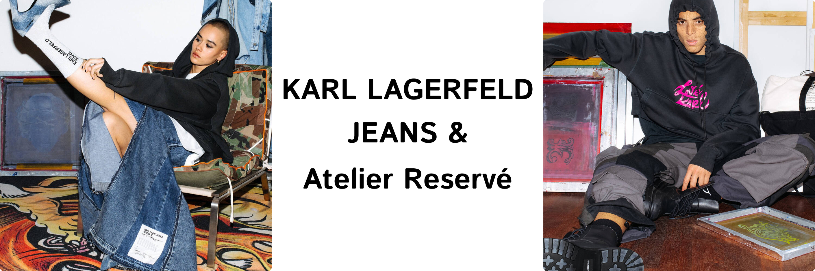 Коллаборация KARL LAGERFELD JEANS & Atelier Reservé