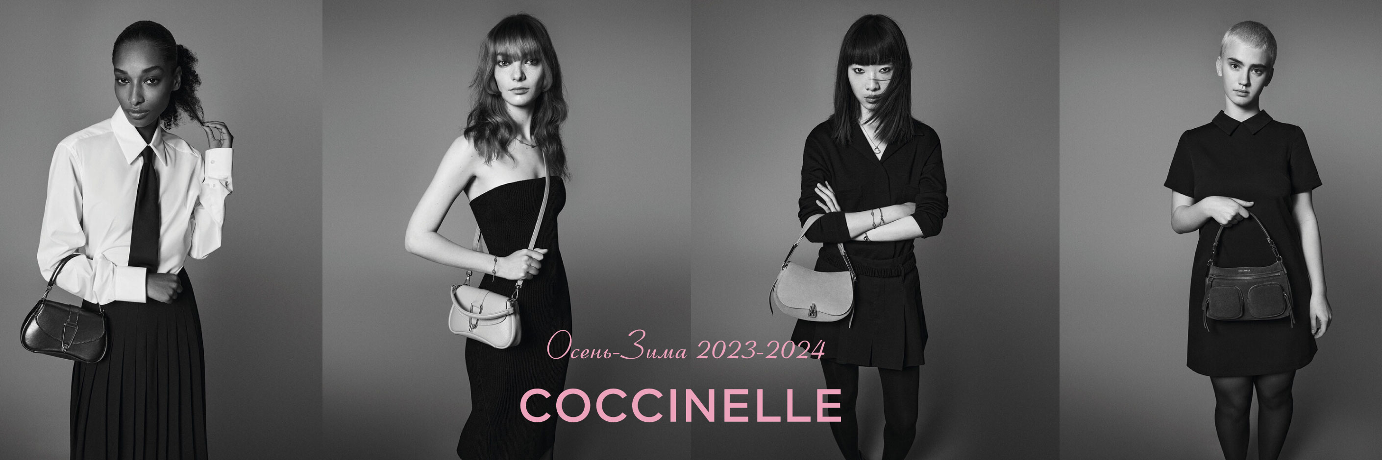 КОЛЛЕКЦИЯ COCCINELLE ОСЕНЬ-ЗИМА 2023-2024