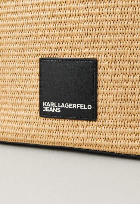 Сумка BOX LOGO RAFFIA