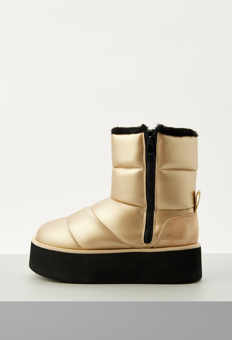 Дутые полусапоги