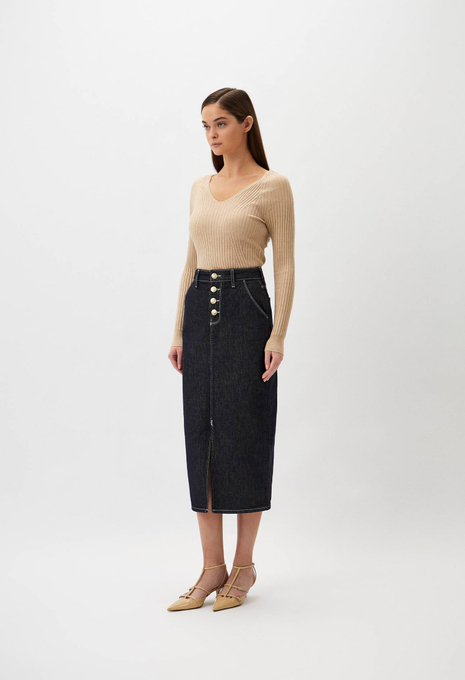 Юбка джинсовая