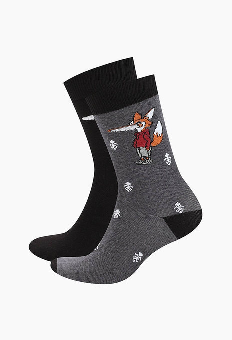 Комплект из 2 пар носков