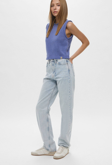 Джинсы HIGH RISE STRAIGHT