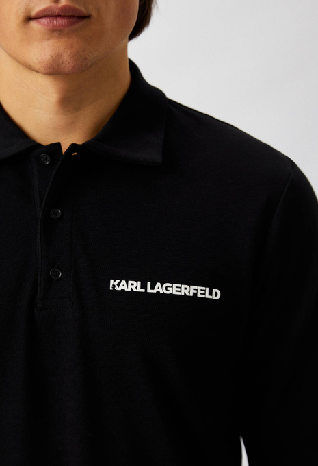 Поло с длинным рукавом