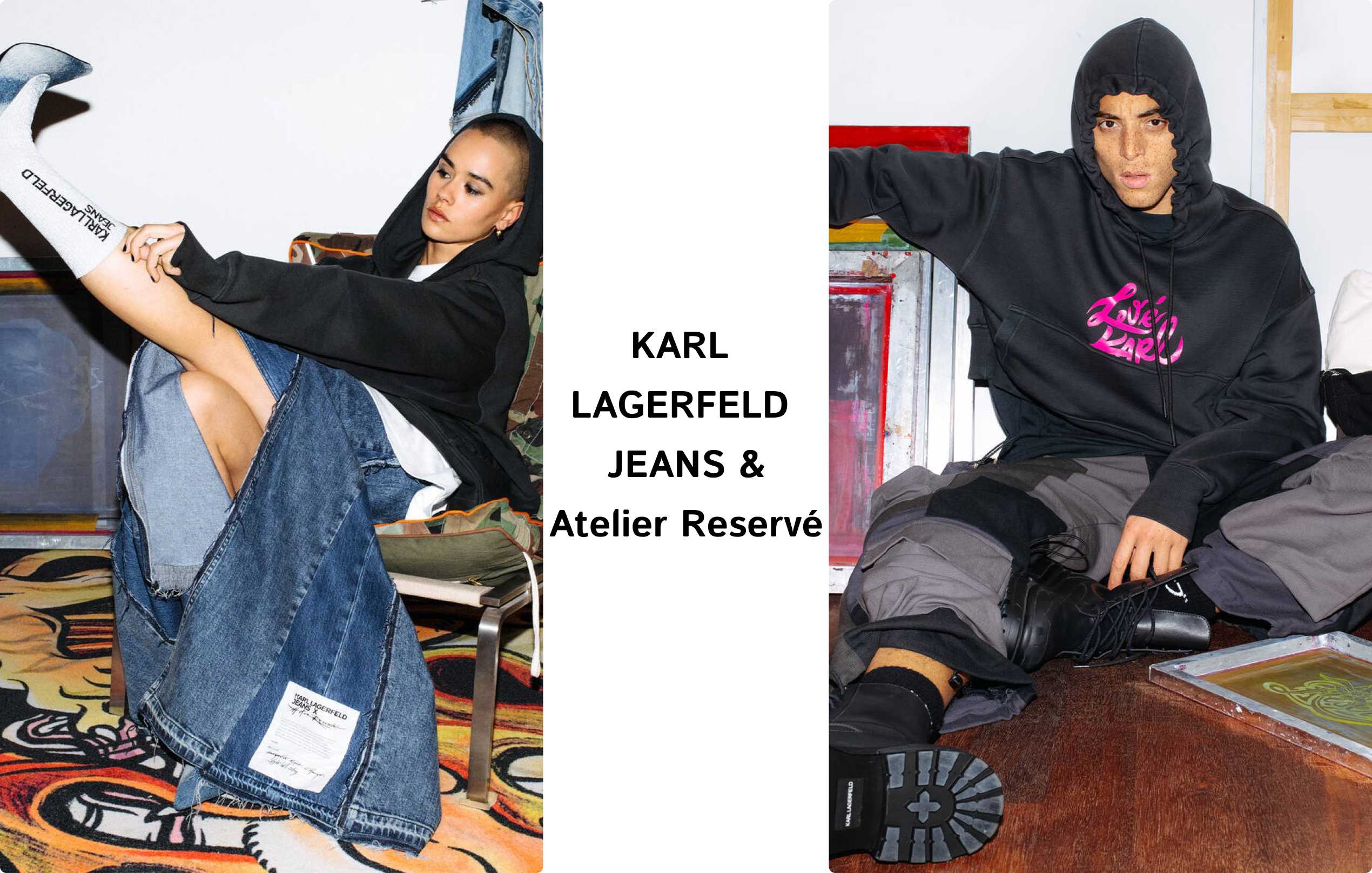 Коллаборация KARL LAGERFELD JEANS & Atelier Reservé